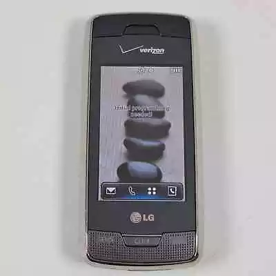 LG Voyager VX10000S Verizon Silver/Gray Dual Screen Flip Keyboard Phone • $42.99