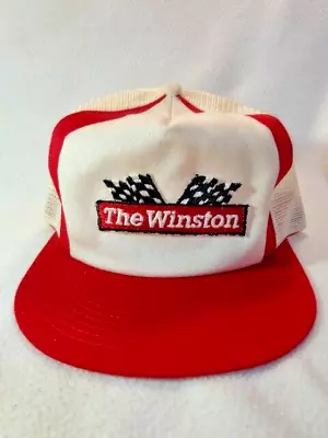 Vintage  The Winston  Red Snap Back K-Brand Hat NASCAR-Winston Cup Made In USA • $34.95