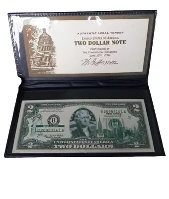 World Reserve Monetary Exchange NY 2.OO Bills MINT CONDITION • $10