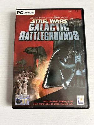 £4.99 • Buy Star Wars: Galactic Battlegrounds (PC: Mac/ Windows, 2001) - European Version
