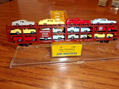 AHM A 4902B N-scale Pennsylvania Auto Transporter #27024 • $19.25