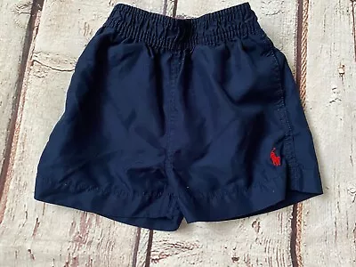 Ralph Lauren Baby Boys Navy Blue Swim Shorts Age 12 Months  • £4.99