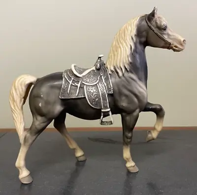 Vintage Breyer Western Prancing Horse Cheyenne W/ Saddle # 110 • $50