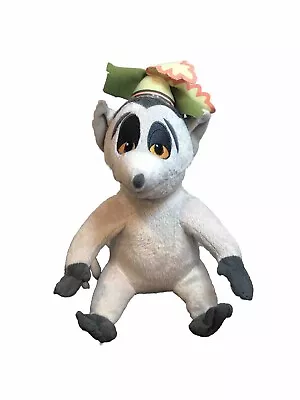 2009 Viacom The Penguins Of Madagascar King Julien Plush 11” Stuffed Animal • $14.95