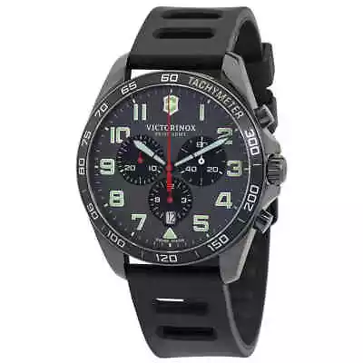 Victorinox FieldForce Sport Chronograph Quartz Grey Dial Men's Watch 241891 • $395.94