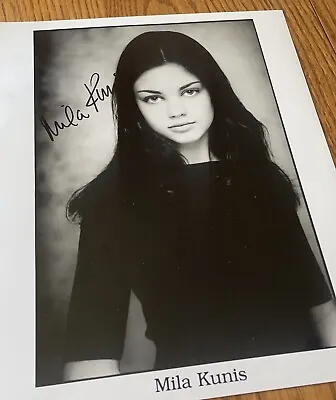Mila Kunis Signed 8x10 Photo Early Career Signature Headshot Rare Family Guy  • $0.99