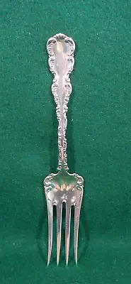 $64 • Buy Whiting Sterling Silver Cold Meat Fork`-Louis XV Pattern