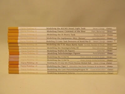 £5.99 • Buy Osprey Modelling Series CHOOSE FROM 4 8 9 10 13 20 22 23 31 33 35 37 38 Or 43