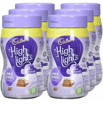 6x Cadbury Highlights Instant Hot Chocolate Powder 154g Each - 6 Pack -PM £2.55 • £24.99