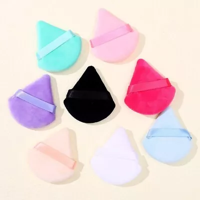 1/5pcs Fan Shaped Sponge Air Cushion Powder Puff Triangle Makeup Tools For Face • $4.96