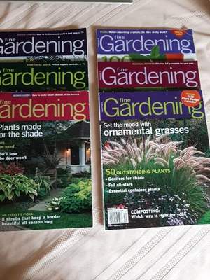 $9.99 • Buy Taunton Fine Gardening Magazine 2009 Lot Of 6 No 125-130 Landscape Design Flower