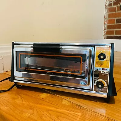 Vintage General Electric Deluxe Toast - R - Oven Chrome  • $125