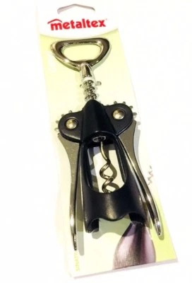 £6.99 • Buy Metaltex Corkscrew Bottle Opener Chrome Magic Lever Beer Home Kitchen Wine Bars.