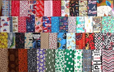 50 I SPY Novelty Fat Eighths Running 8ths Cotton Quilt Fabric Scrap • $15.99