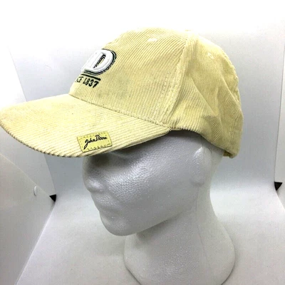 £23 • Buy John Deere Baseball Cap Hat Beige Nice Condition Strap Back One Size
