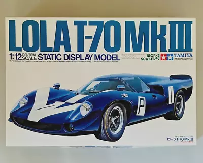 TAMIYA 1/12 LOLA T-70 Mk.III Big Sclae Series Display Model No.6 12015 • £212.58