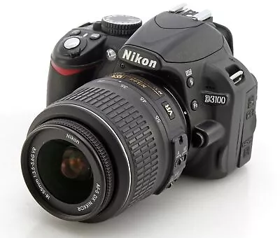 Nikon D3100 Digital SLR Camera With AFS 18-55mm F3.5-5.6 G Zoom Lens • £129