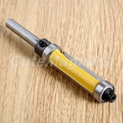 £6.59 • Buy 1/4 Shank Router Bit Template Bearing Bit Trim Cutter Flush Rebate Worktop Tool