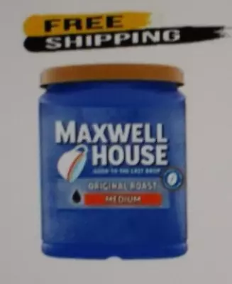 Maxwell House Original Roast Ground Coffee ~ 48 Oz. ~ 12/24 ~ FREE SHIPPING • $18.87