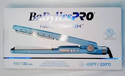 Babylisspro Nano Titanium  1 1/4  Digital Ionic Flat Iron Bnt4091tuc • $94