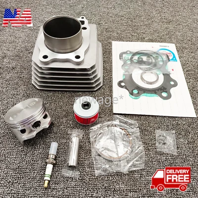 $79.88 • Buy NEW Cylinder Top End Rebuild Kit For 1988-2000 Honda TRX 300 Fourtrax FW 4x4 2x4