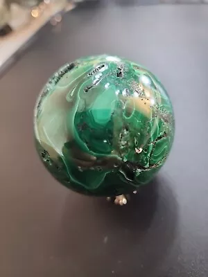 Green Malachite Sphere / Crystal Ball  • $25