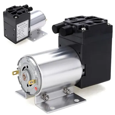 $24.09 • Buy DC12V Mini Vacuum Pump Negative Pressure Suction Pump 5L/min 65kpa With Holder