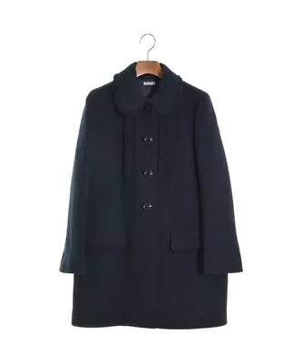 Miu Miu Bal Collar Coat Navy 42(Approx. M) 2200310185031 • $491