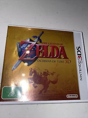 The Legend Of Zelda Ocarina Of Time 3D 3DS Game • $55