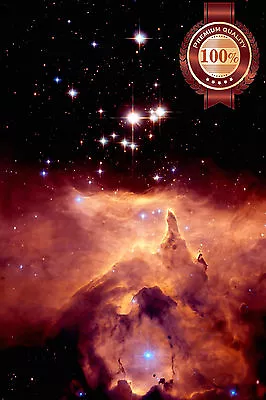 New V1 Red Nebula With Stars Hubble Space Photo Home Art Print Premium Poster • $38.57