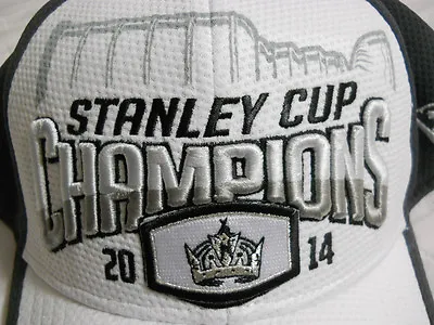 Los Angeles Kings NHL 2014 Stanley Cup Champions Locker Room Flex Cap - New Era • $14.98