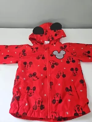Mickey Mouse Coat Toddler 3T Spring Jacket • $5.99