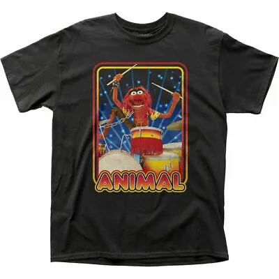 The Muppets Animal T Shirt Licensed Disney Cartoon Movie Adult Tee New Black • $17.49