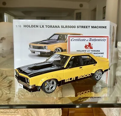 $749 • Buy Biante 1:18 Holden Torana LX SLR 5000 A9X Sedan Street Machine Yellow Model Car
