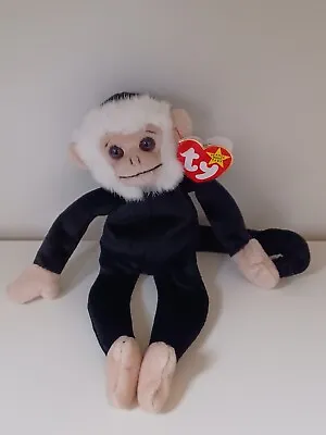 Ty Beanie Babies Mooch The Spider Monkey Toy Tag Errors 1998 1999 1065(KR) • $5