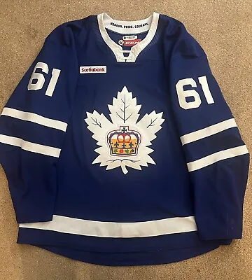 Brennan Menell 2021-2022 Game Worn & Used Toronto Marlies Jersey - 56 - LOA • $199