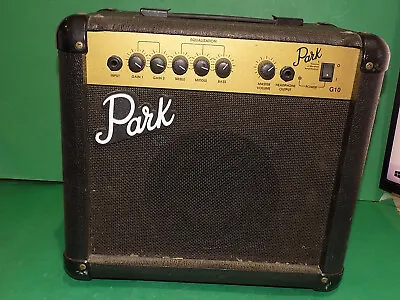 £31.56 • Buy PARK Marshall G10 Electric Guitar Amp Amplifier 10W Black FAULTY Sold As PARTS