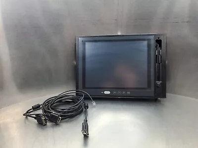 Keyence CA-MP120T LCD 10IN MULTI-TOUCH HMI Panel W/Cables.                    2E • $290.03