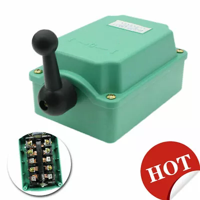 Switches Excellent Drum Switch Forward Off Reverse Motor Control RainProof • $13.95