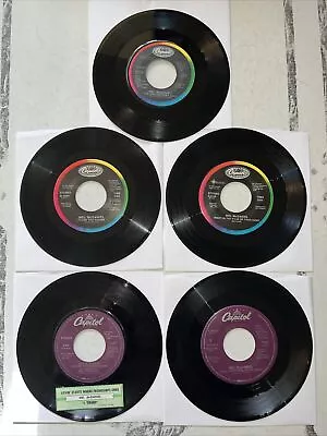 Lot X 5 MEL McDANIEL 45 Reel Good Feel Good Song / Doctor's Orders / Baby's Got • $4.50