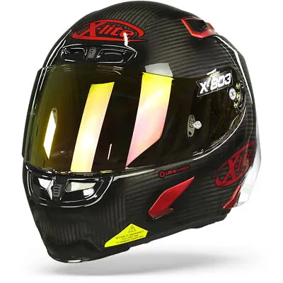 $406.93 • Buy X-Lite X-803 RS Ultra Carbon Iridium Edition 63 Full Face Helmet Motorcycle H...