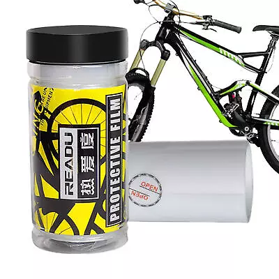 Bike Frame Protector Film Transparent Bike Frame Protection Tape Sticker NEW • $14.25