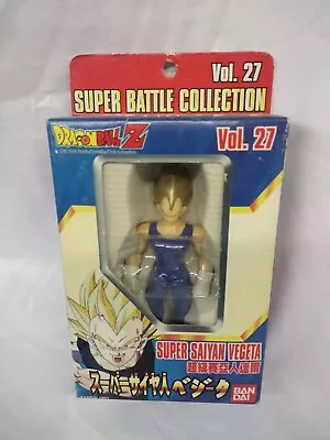 Dragon Ball Z Super Saiyan Vegeta Vol 27 Bandai 1997 Action Figure New MINT • $49.99