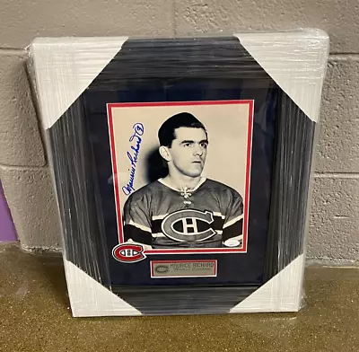 Maurice Richard Signed Framed Montreal Canadiens 8x10 Photo JSA COA AD64974 • $499.99