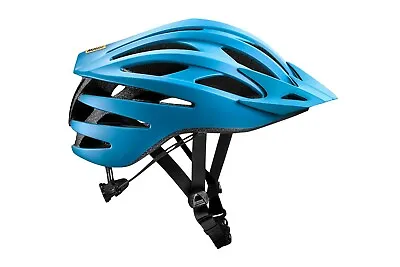 Mavic Bicycle Helmet Crossride SL Elite M (54-59 Cm) Mykonos Blue Helmet New Original Packaging • $70.15