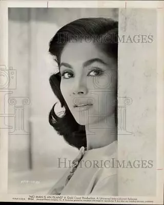 1962 Press Photo Barbara Perez In A Scene From  No Man Is An Island.  • $19.99