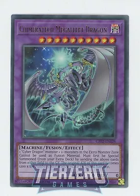 Yugioh Chimeratech Megafleet Dragon GFP2-EN126 Ultra Rare 1st Edition Near Mint • £1.79