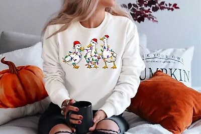 MERRY CHRISTMAS Santa Custom Christmas Unisex Gift Duck • £14.99