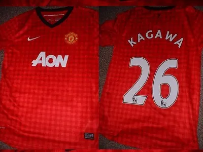 Manchester United KAGAWA Shirt Nike Jersey Boys XL 13-15y Football Soccer Japan • $31.07