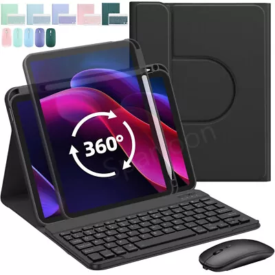360° Rotating Case Keyboard Mouse For IPad 7/8/9/10th Generation Air 5 4 Pro 11 • £10.99